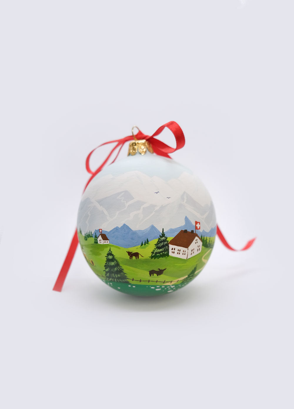 Christmas Ornament "Swiss Fields"