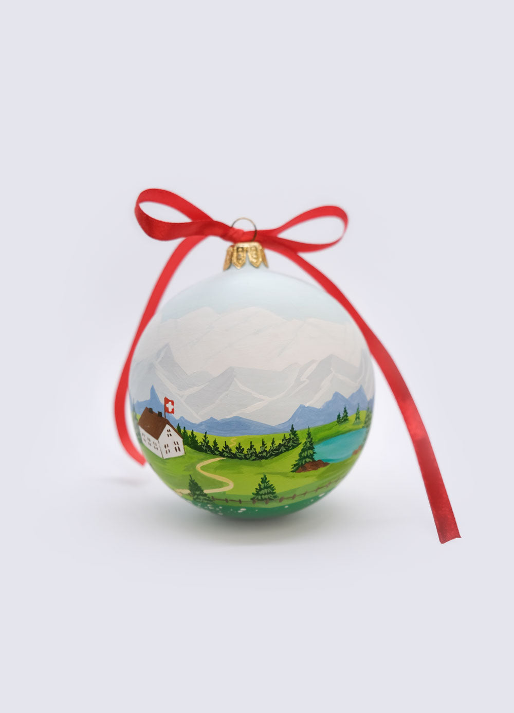 Christmas Ornament "Swiss Fields"